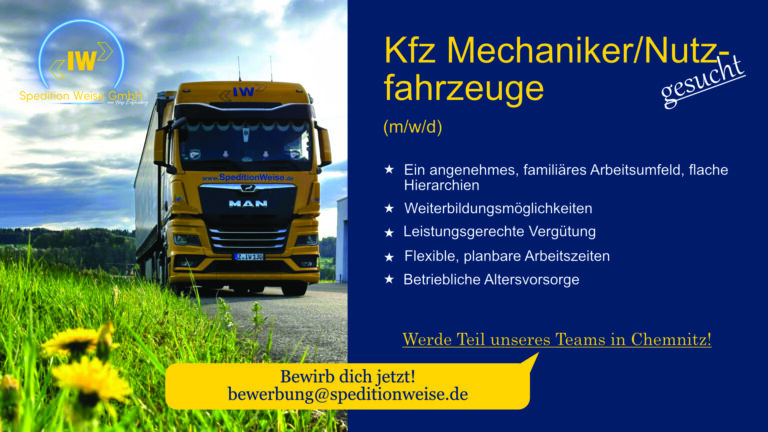 KFZ Mechaniker Anzeige